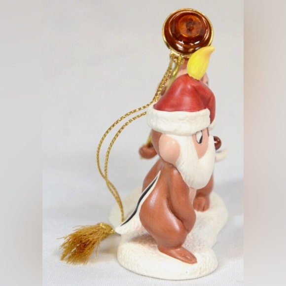 NWT NIB Walt Disney Classics WDCC Little Mischief Makers Chip & Dale Ornament - Picture 5 of 5
